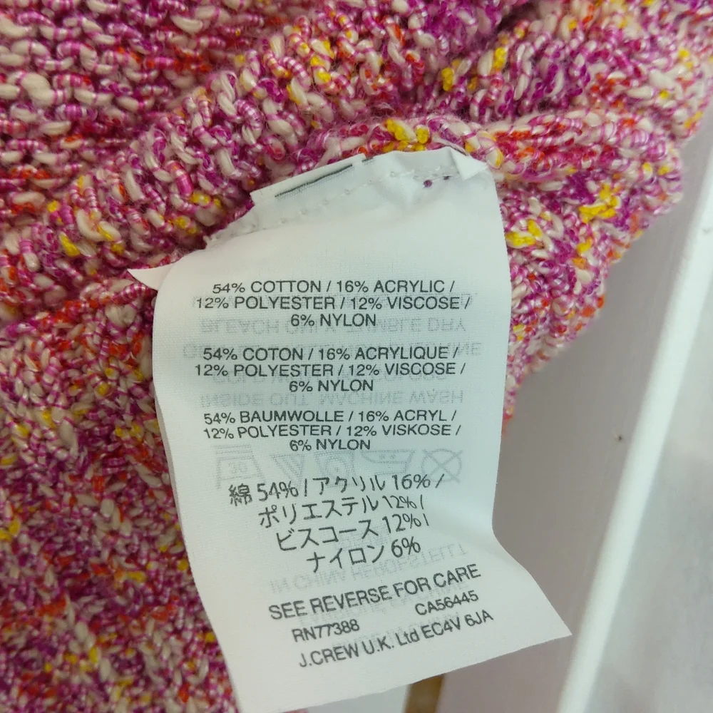 J.Crew pink  sweater